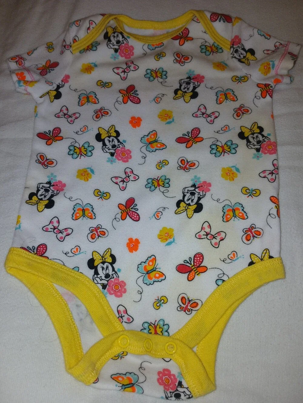 NWOT Baby Girls Multi-Pack One-Piece Bodysuits - Purple, Pink, White